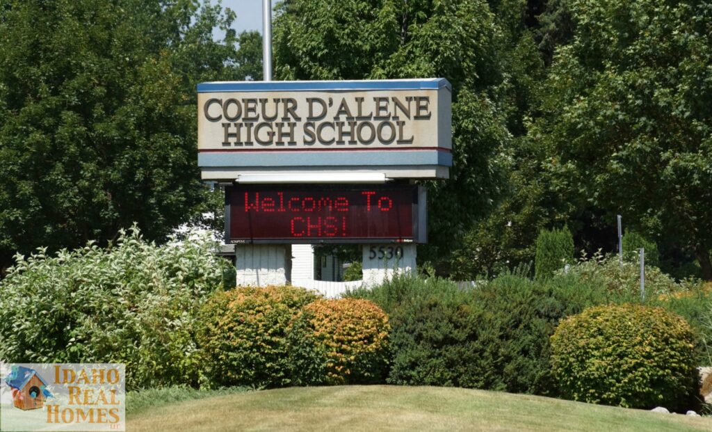 Home Search Coeur d Alene by the schools you want your kids to attend