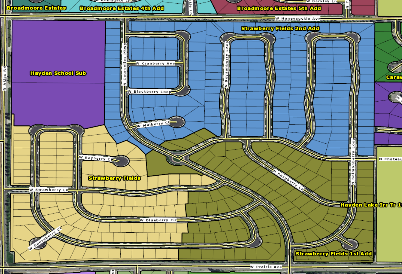 Strawberry Fields Subdivision Homes for Sale Hayden Idaho 83835