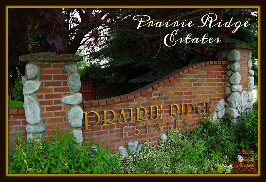 Prairie Ridge Estates homes for sale in Post Falls Idaho. 