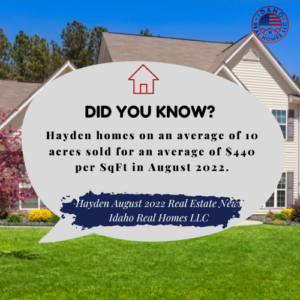 Hayden Homes on 10 acres for sale