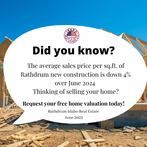Rathdrum Idaho Home Values June 2025