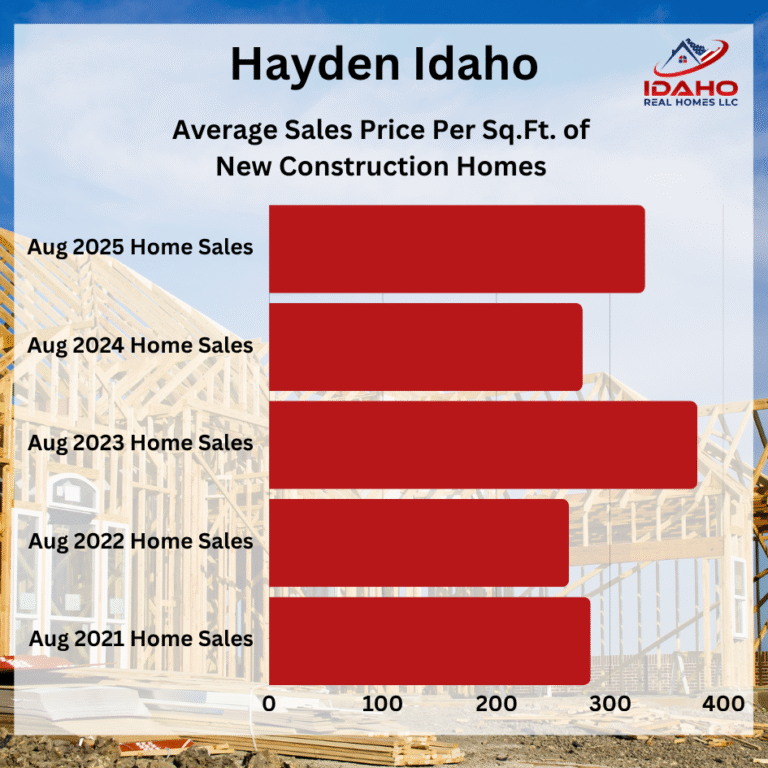 Hayden Idaho Housing Trends August 2025